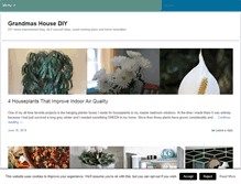 Tablet Screenshot of grandmashousediy.com